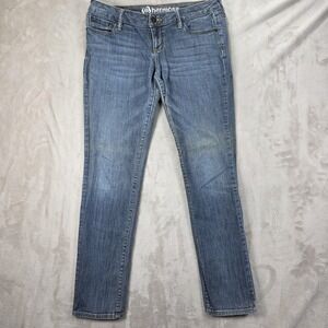 Hermosa Jeans Womens 9 Regular Blue Medium Wash Super Skinny Stretch‎ Denim
